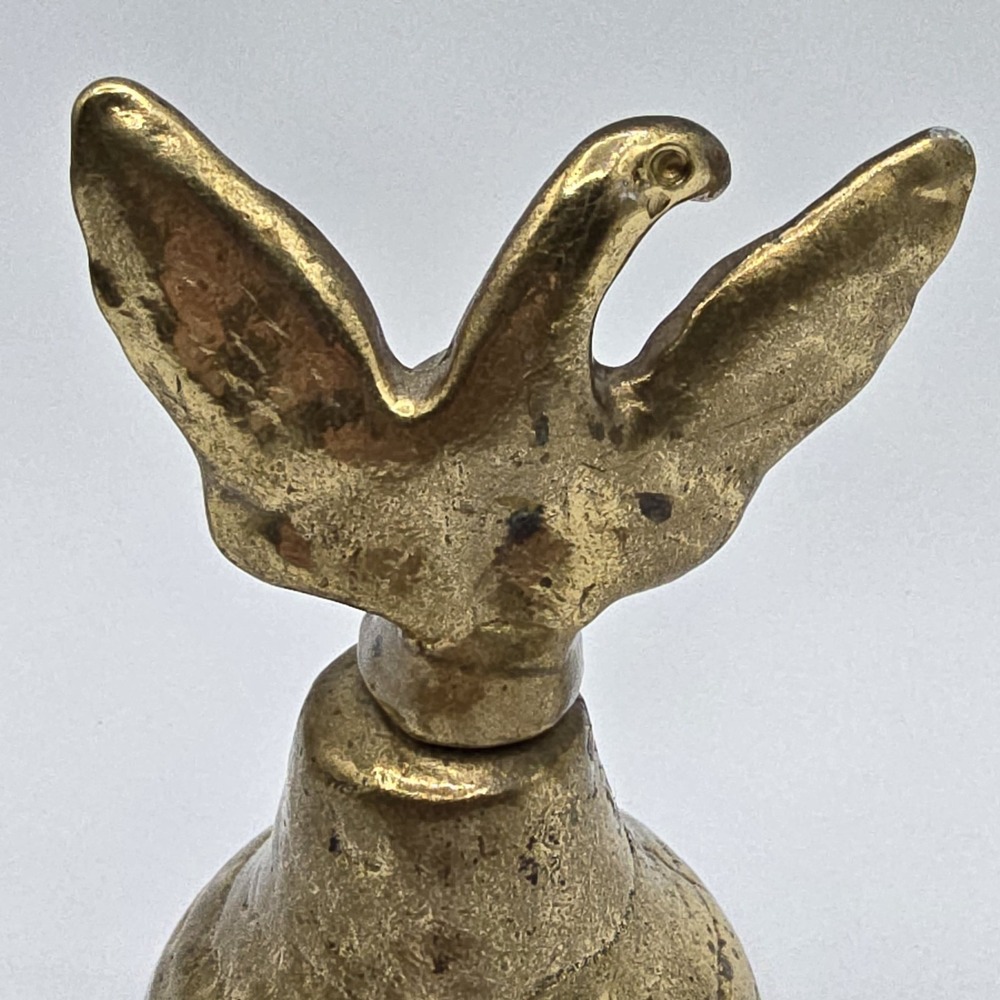 Vintage‎ Eagle Cast Brass Bell Bird - Picture 6 of 9